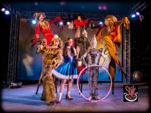 'A Journey to OZ', by Stilt Circus, Directed by Stephen Hues and Starchild.