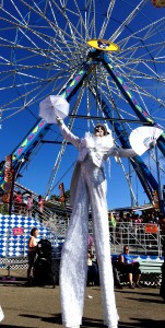 Ventura County Fair 2016, Stephen Hues with Stilt Circus,