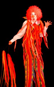 Clown Stilt Costume by Stephen Hues, Los Angeles