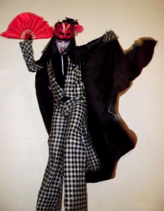 Steampunk Halloween Stilt Costume by Stephen Hues, Los Angeles